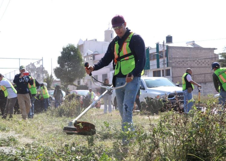 Programa Faenas por la Transformación para mantener un Pachuca más bello: Jorge Reyes