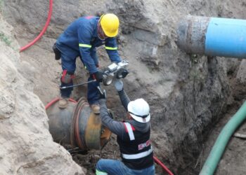 Se reanudan los trabajos para la rehabilitación del acueducto Téllez