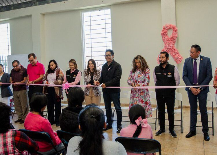 En el mes rosa, Eduardo Medécigo mantiene acciones preventivas contra el cáncer