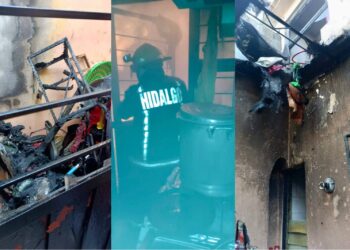 Bomberos atienen explosión en vivienda de Pachuca