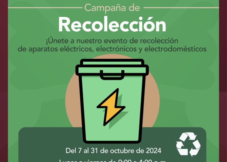 Tepeji del Río lanza campaña de recolección de electrónicos para cuidar el medio ambiente
