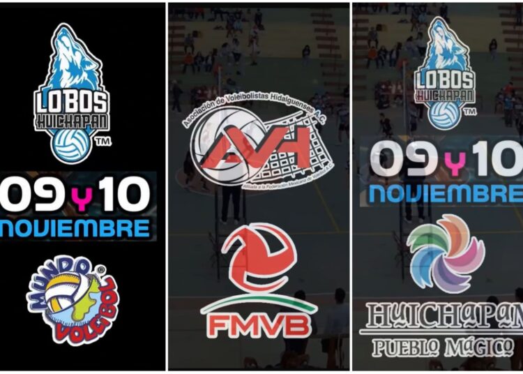 La emoción por la edición 2024 del torneo Nacional de Voleibol Lobos  Huichapan a flor de piel