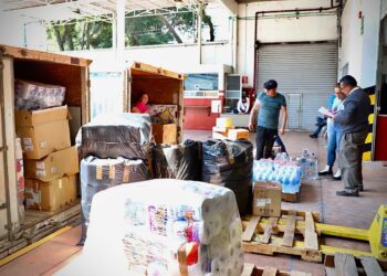 Envía DIF Hidalgo 8 toneladas de víveres a familias afectadas en Guerrero