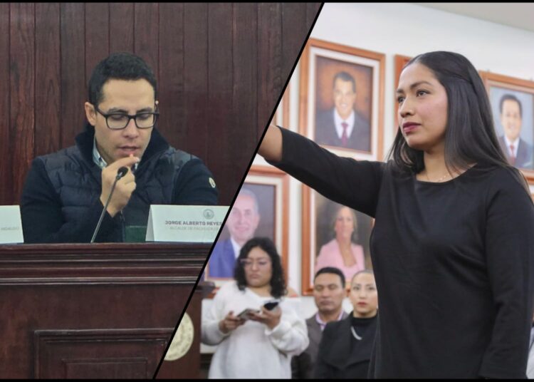 Jorge Reyes tomó protesta a la nueva contralora del municipio de Pachuca