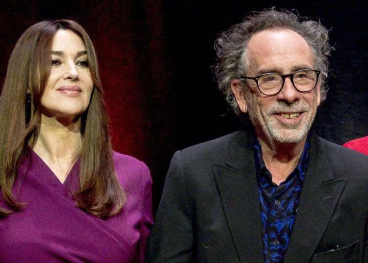 Tim Burton celebra el 60º cumpleaños de la actriz Monica Bellucci