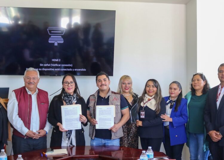 Atotonilco de Tula firma convenio con el Instituto Hidalguense de la Juventud para beneficiar a los jóvenes del municipio