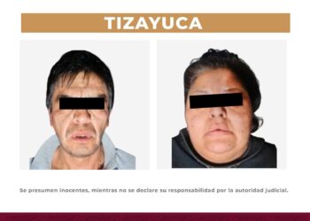 Detienen a pareja por narcomenudeo en Tizayuca