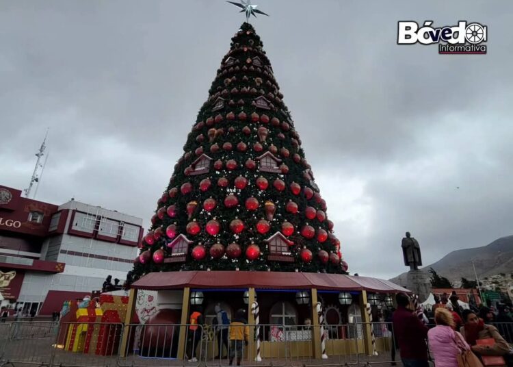 Encendido del árbol de Navidad en Pachuca, ¿cuándo será?