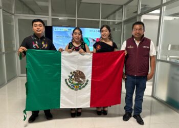 Estudiantes del COBAEH ganan medalla de oro en certamen internacional de ciencias