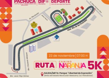 Invitan a participar en carrera atlética “Camino Naranja” del DIF Pachuca