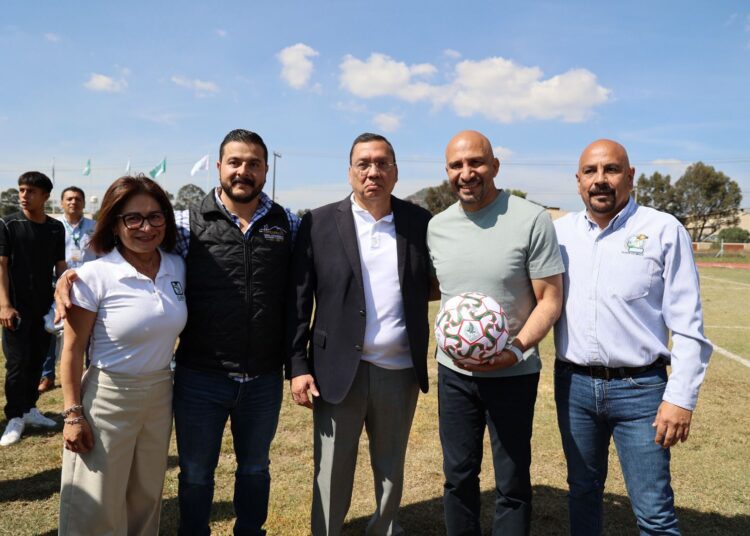 Inaugura IMSS Hidalgo pista de atletismo en el Centro de Seguridad Social en Ciudad Sahagún