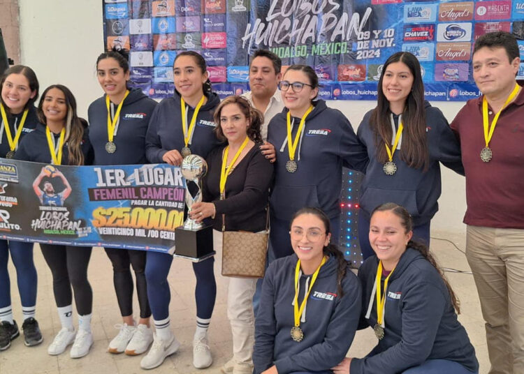 Tresa conquista el Torneo Nacional de Voleibol Lobos Huichapan