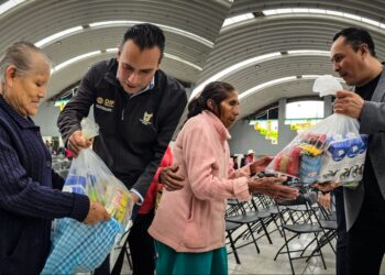 Entregan despensas a familias tulenses