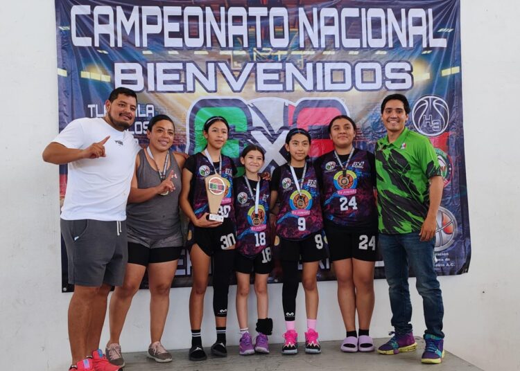 Club RV Juniors de Tula triunfa en el Nacional 3×3 de Basquetbol