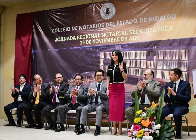 Tizayuca recibe la Jornada Regional Notarial del Colegio de Notarios del Estado de Hidalgo