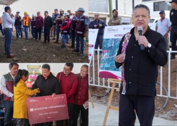 Julio Menchaca realiza entregas y anuncios en Acatlán y Huasca durante Rutas de la Transformación