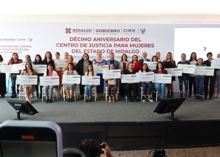 Conmemoran el décimo aniversario del Centro de Justicia para Mujeres de Hidalgo