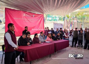 Guillermo Olivares encabeza Mesas de Acercamiento en colonias y barrios de Pachuca