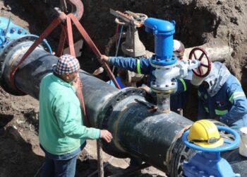 Finalizan labores de rehabilitación en el quinto tramo del acueducto Téllez