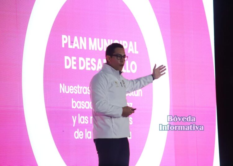 Jorge Reyes presenta 100 días de transformación en Pachuca