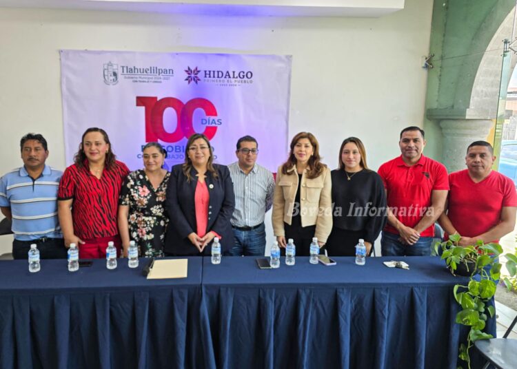 Por un mejor Tlahuelilpan: Lety Reyes presenta 100 días de trabajo