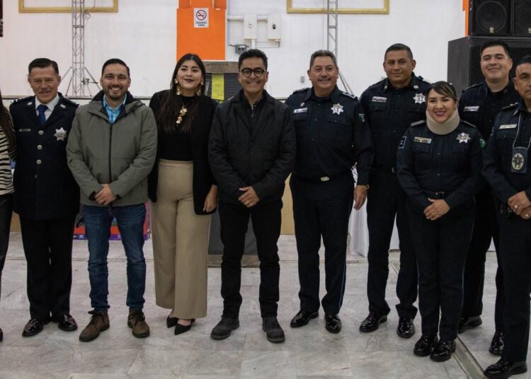 Mineral de la Reforma reconoce la labor de sus policías