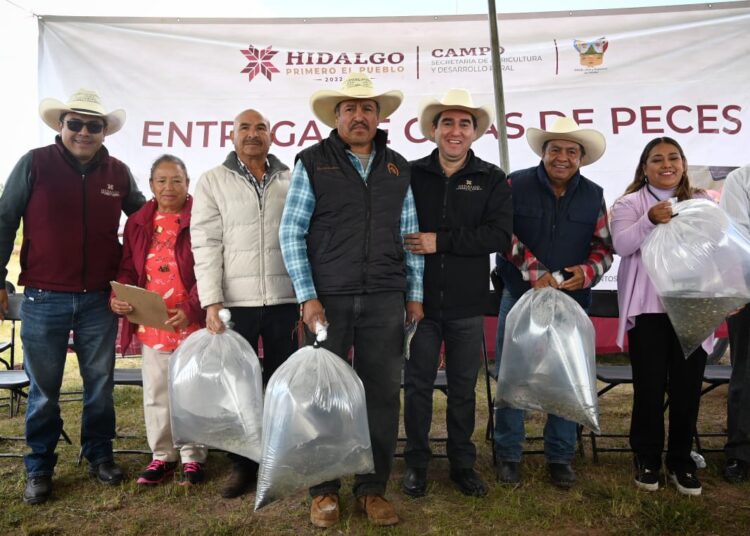 Impulsa Saderh, acuacultura en Hidalgo