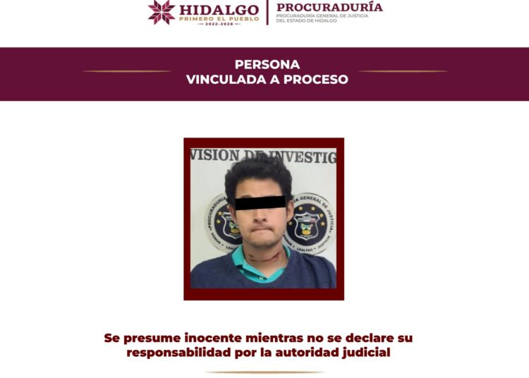 Vinculan a proceso a presunto feminicida de su propia madre en Mineral de la Reforma