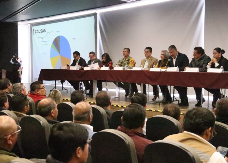 Realizan Segunda Sesión Ordinaria del Consejo Estatal de Protección Civil en Hidalgo