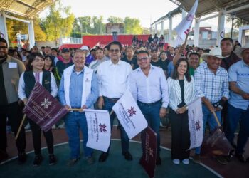 Ixmiquilpan da inicio a la renovación de su complejo deportivo municipal