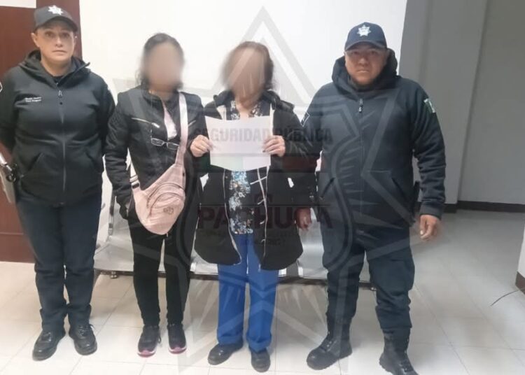 Policías de Pachuca logran localizar a abuelita extraviada en la colonia Aquiles