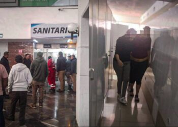 Mujer da a luz en la central de autobuses de Tula