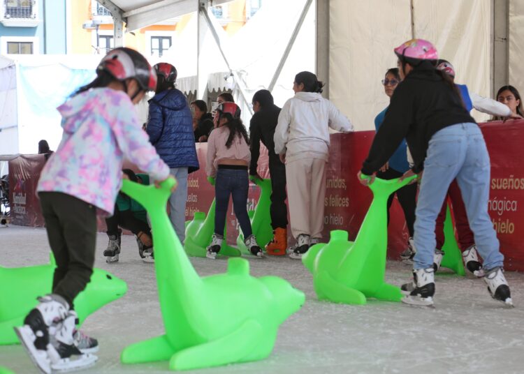 Programa “Navidad en Pachuca”: Disfruta de los últimos días de la pista de hielo