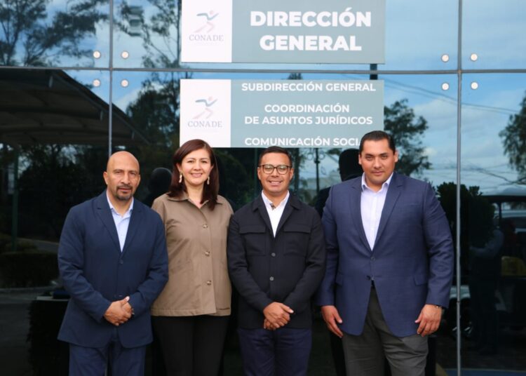 Reconoce director de la CONADE esfuerzo de Hidalgo por fomentar la vida saludable a través del deporte
