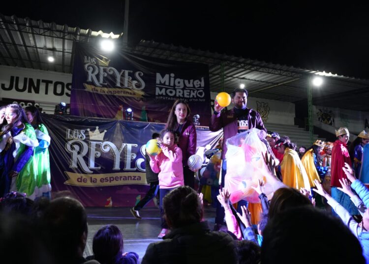 Miguel Moreno lleva la magia de los Reyes Magos a Actopan