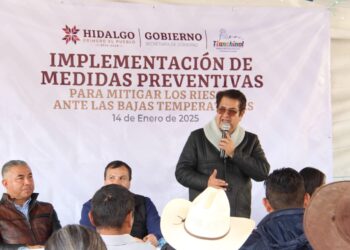 Olivares Reyna encabeza gira de trabajo en Tlanchinol