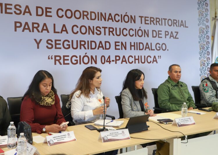 Desde Tizayuca se coordinan trabajos para la paz y seguridad de la región