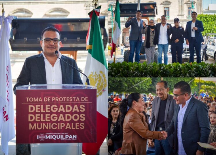 Emanuel Hernández toma protesta a Delegados 2025-2026 e impulsa importantes obras para el municipio