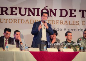 Guillermo Olivares lidera reunión para fortalecer apoyo a migrantes hidalguenses