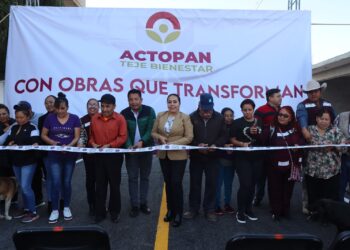 Imelda Cuéllar inaugura la primera obra de su administración: una obra sentida para la colonia Colosio