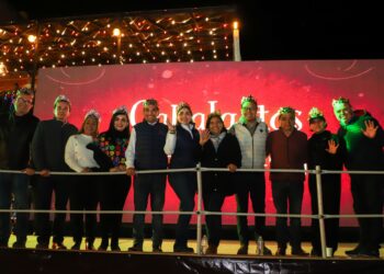 Éxito rotundo en el cierre de las Cabalgatas de Reyes en Huejutla