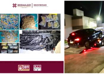 SSPH decomisa más de 2 mil dosis de droga y armas en Pachuca