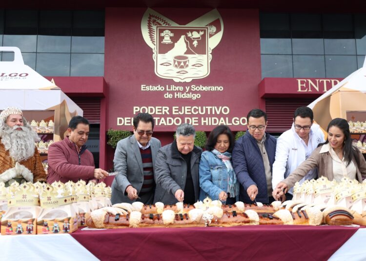 Gobierno de Hidalgo celebra el Día de Reyes en Pachuca