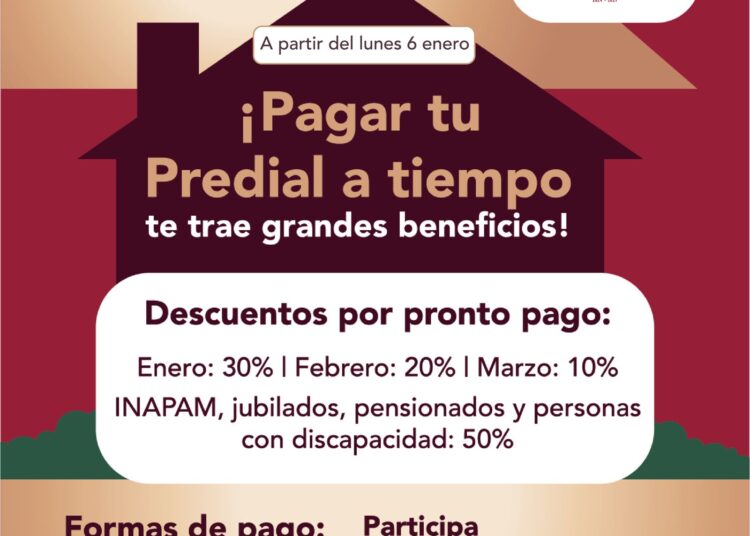 Tepeji lanza campaña de descuentos en el predial y rifa de una motocicleta