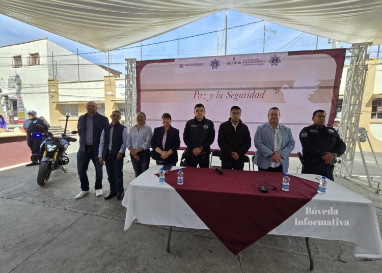 Tepeji del Río fortalece la seguridad con la Jornada por la Paz y la Seguridad