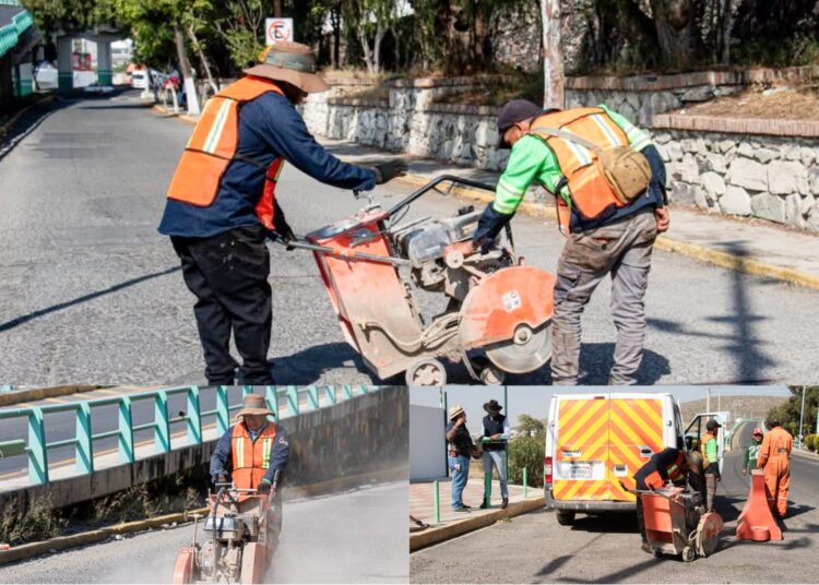 Inician trabajos de bacheo en vialidad de Pachuquilla