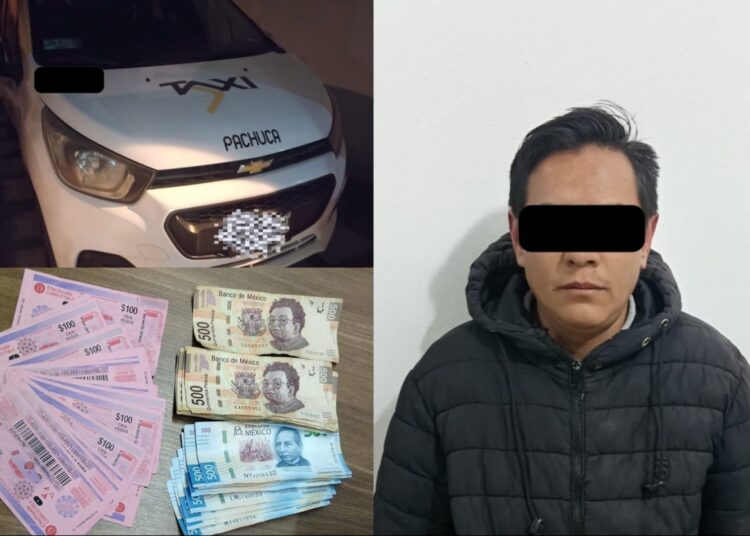 Detienen a hombre tras robo con violencia en gasolinera de Mineral de la Reforma