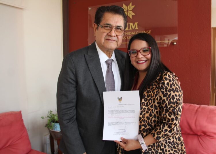 Katya Gabriela Hernández, nueva titular del Instituto Hidalguense de las Mujeres