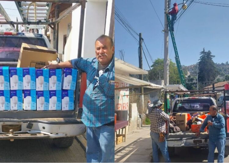 Cuautepec brilla más: Programa permanente de alumbrado público