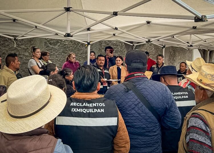 Elección democrática del nuevo administrador del Mercado Municipal de Ixmiquilpan